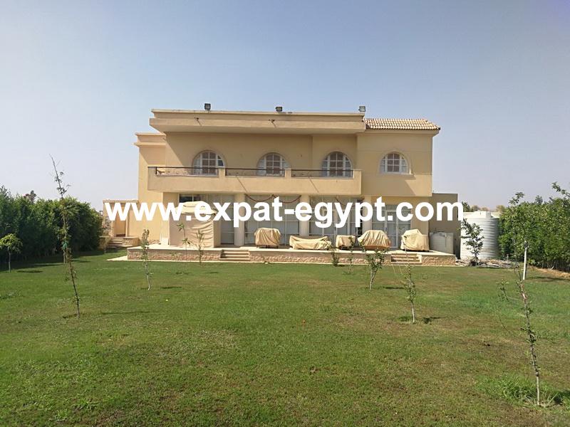 Fully Finished Villa for Sale in  Ofok Compound,  Cairo Alex Desert Road