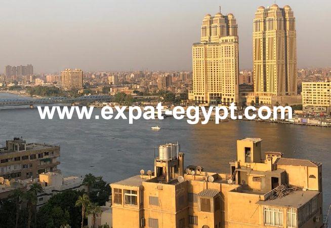 شقة حديثة مطلة على النيل للإيجار في الزمالك، القاهرة، مصر