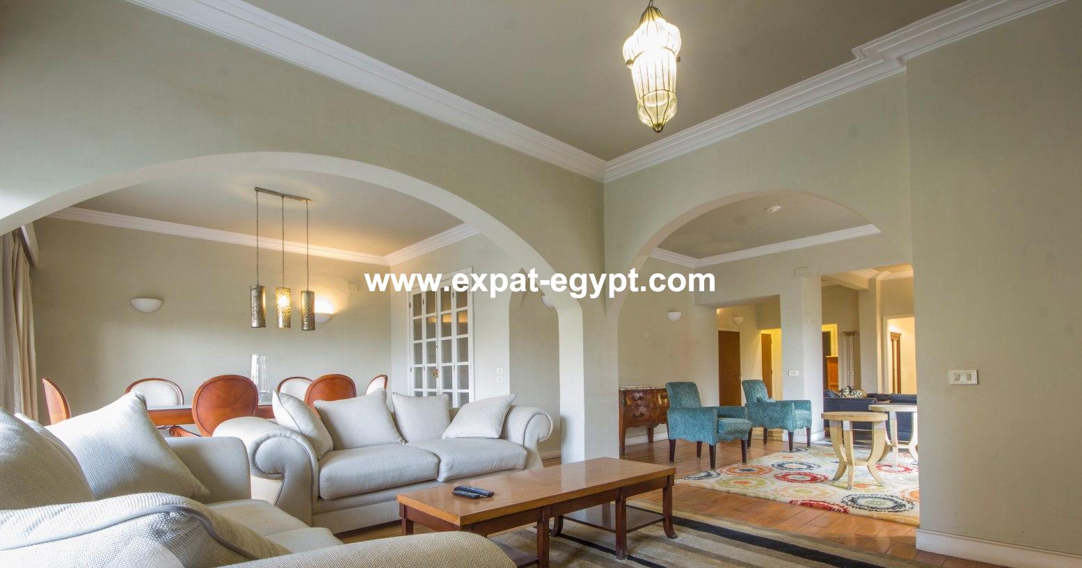 Luxury apartment for rent in Zamalek , Cairo
