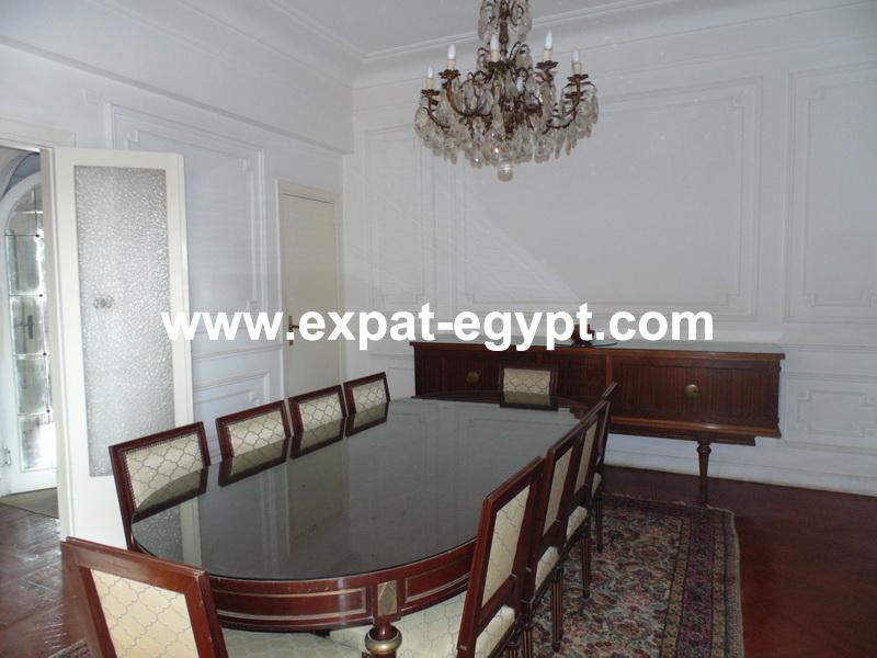 Semi-Furnished Apartment for Rent in Zamalek