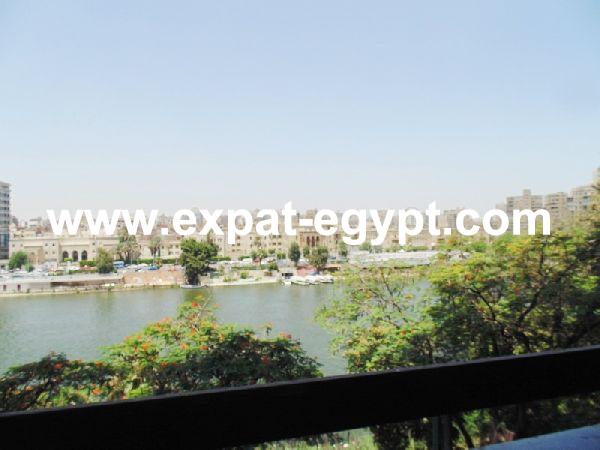 Apartment with Nile views for Rent in Zamalek, Cairo Egypt
