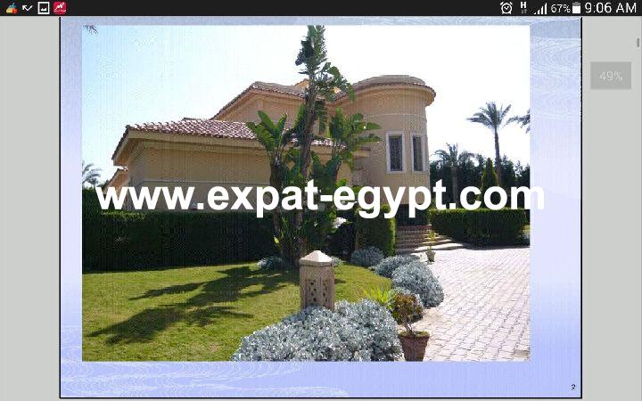 Villa for sale in Mansoreya Compound Cairo-Alex Desert Road