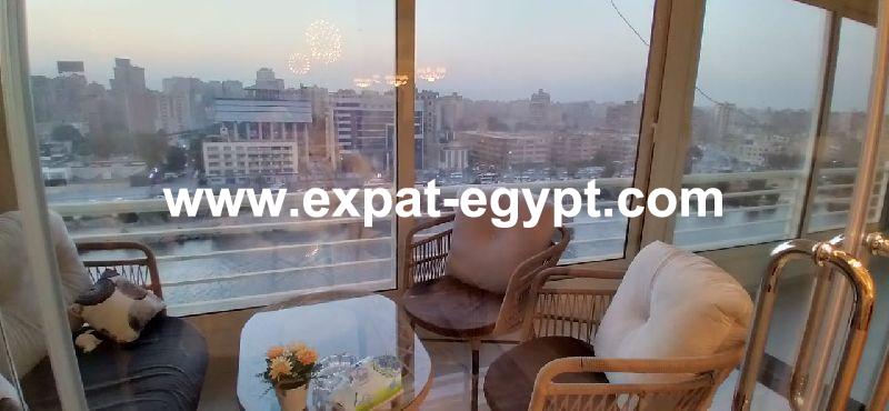 Modern Nile view Apartment for Rent in Zamalek, Cairo, Egypt