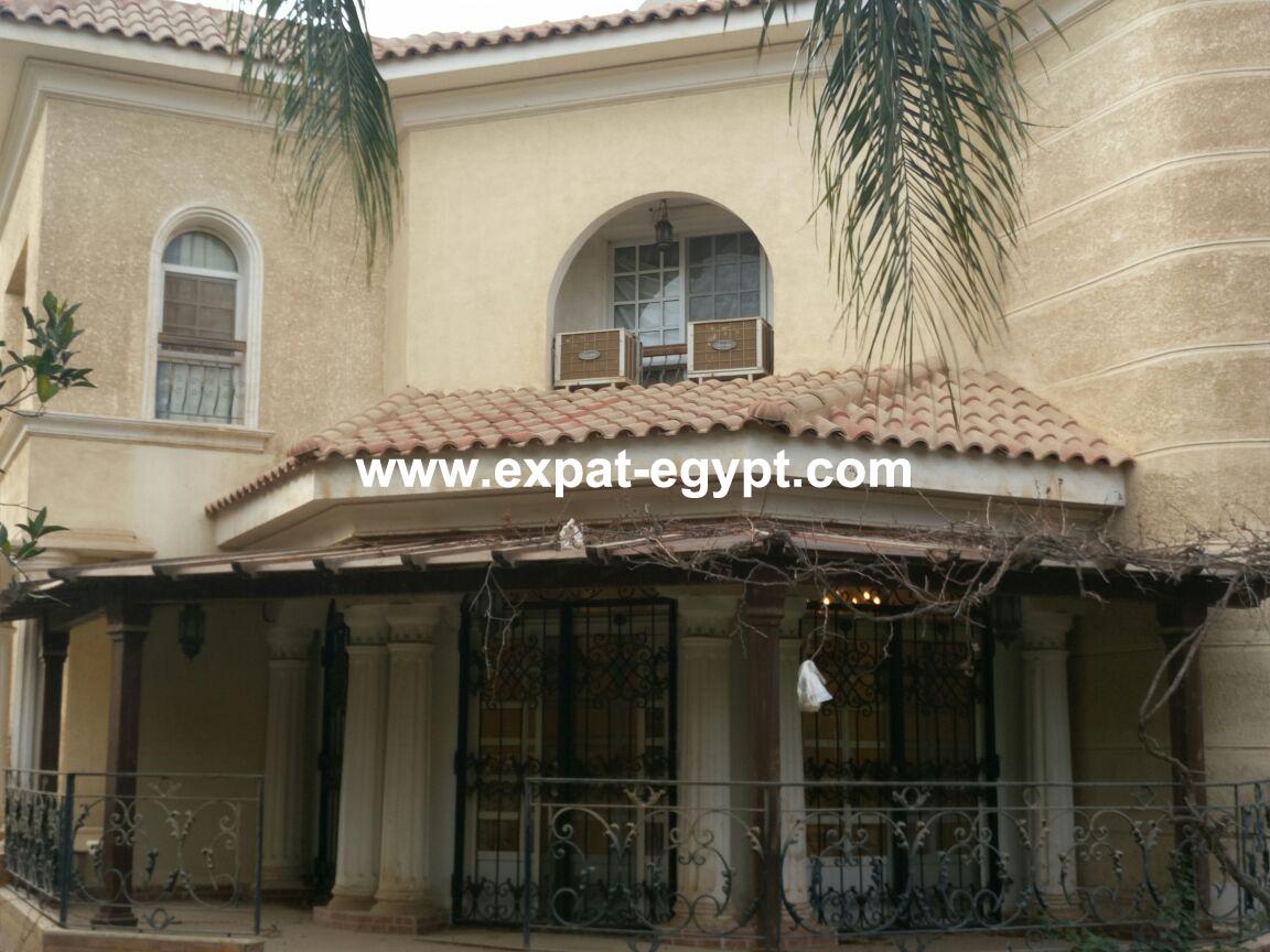 Villa stand alone for rent in Beverly Hills , Sheikh Zayed City  , Giza , Egypt .