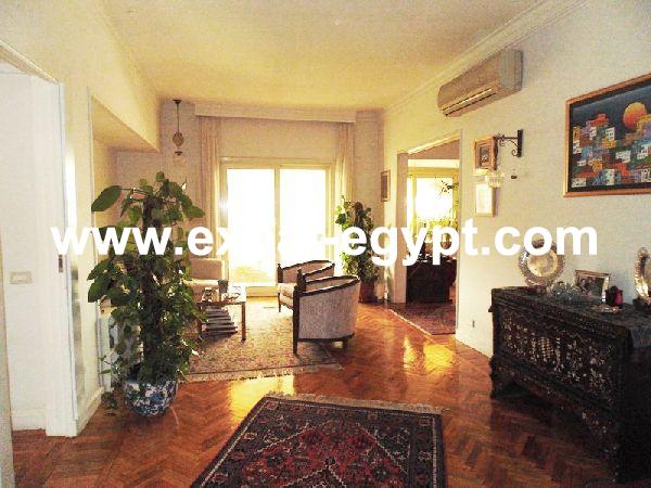 Egypt, Cairo, Zamalek,  Apartment for rent Semi furnished