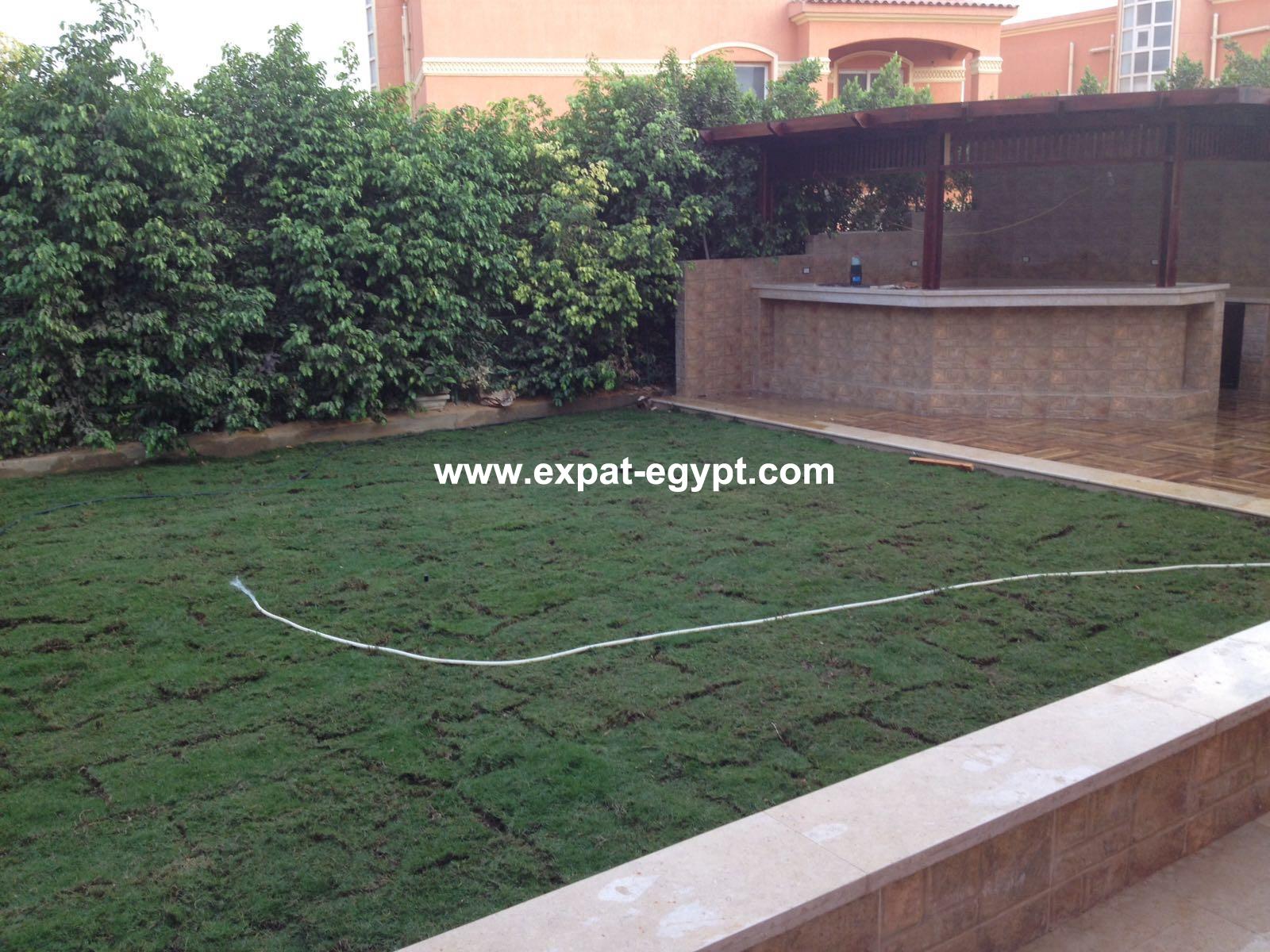Villa ( stand alone ) for rent in rehab ,New Cairo 