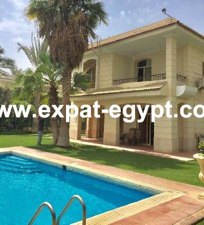Villa for rent in compound Azizah compound, Cairo- Alex Road, Egypt