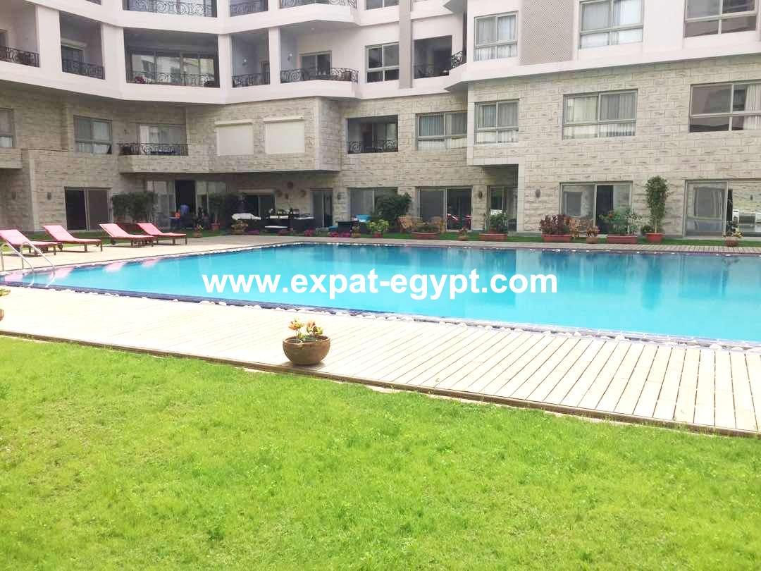 Ground floor apartment for Rent in a mini compound in Sarayat Maadi , Cairo